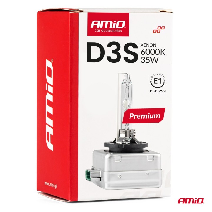 Żarówka ksenonowa, żarnik xenon D3S 6000K Premium