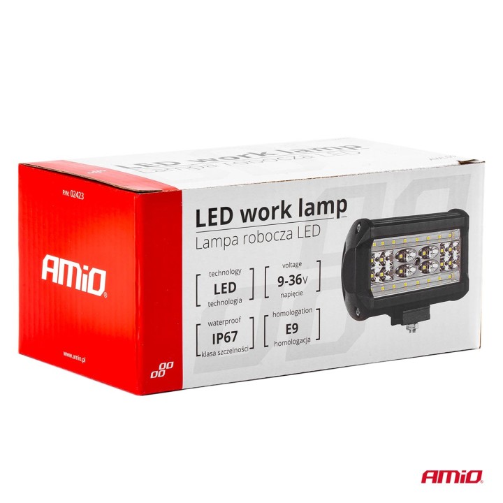 Lampa robocza 28LED FLAT- WL09