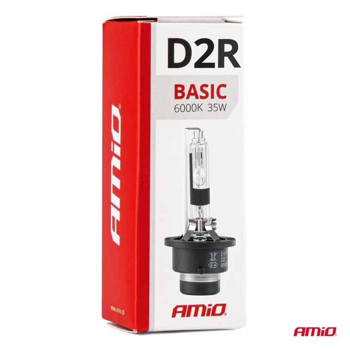 Żarówka ksenonowa żarnik xenon D2R 6000K AMiO BASIC AMIO-01412
