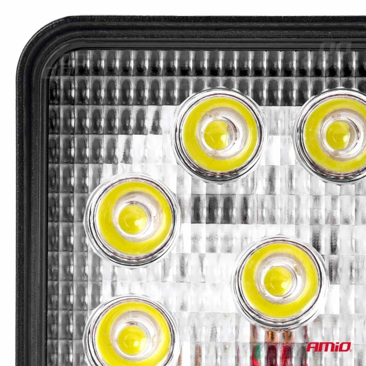 Lampa robocza LED szperacz AWL03 9 LED 12V 24V AMIO-01614
