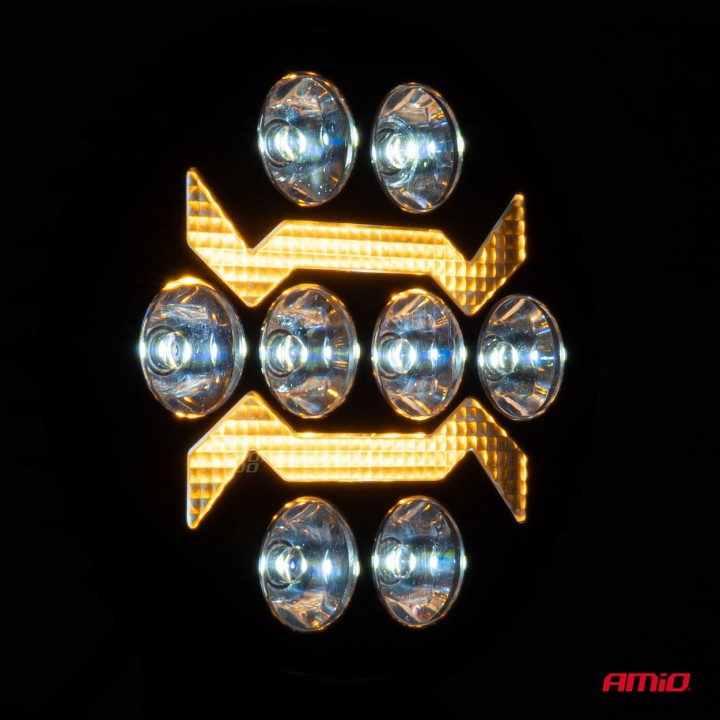 Lampa robocza szperacz LED AWL69 54W 6500K 10000lm 12V 24V AMIO-04210
