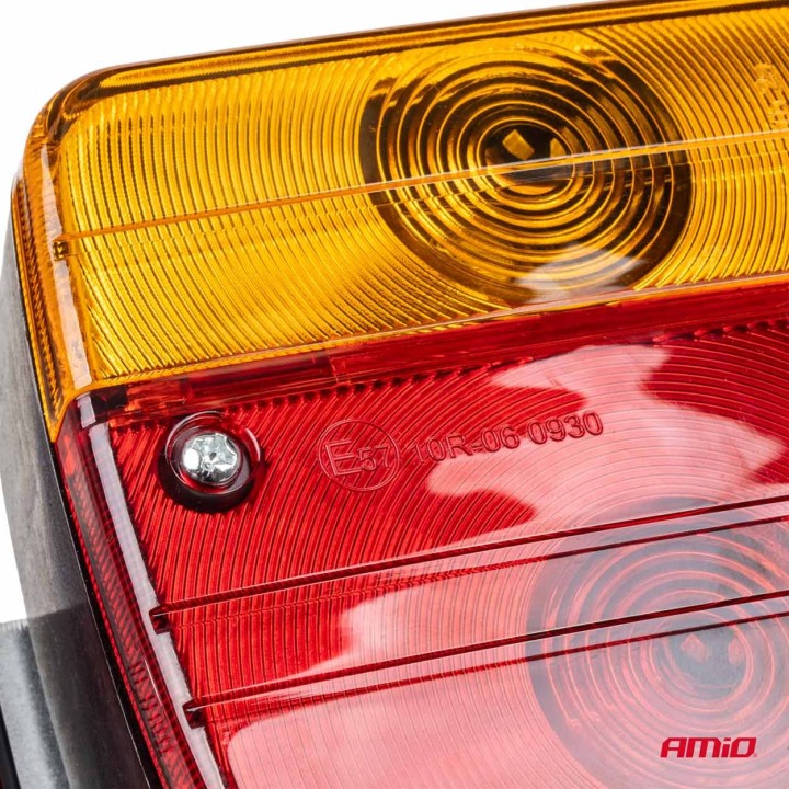 Zestaw świateł lamp do przyczepki na magens AMIO-02095