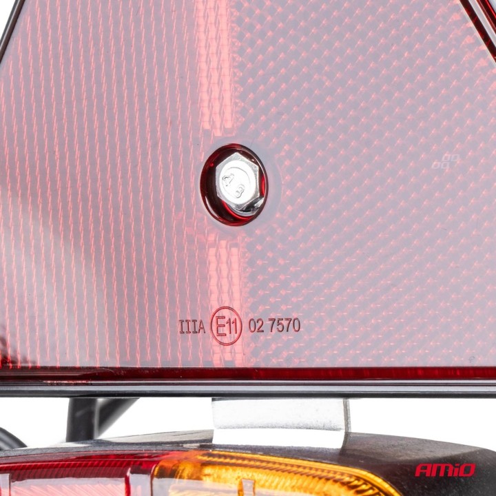 Zestaw świateł lamp do przyczepki na magens AMIO-02095