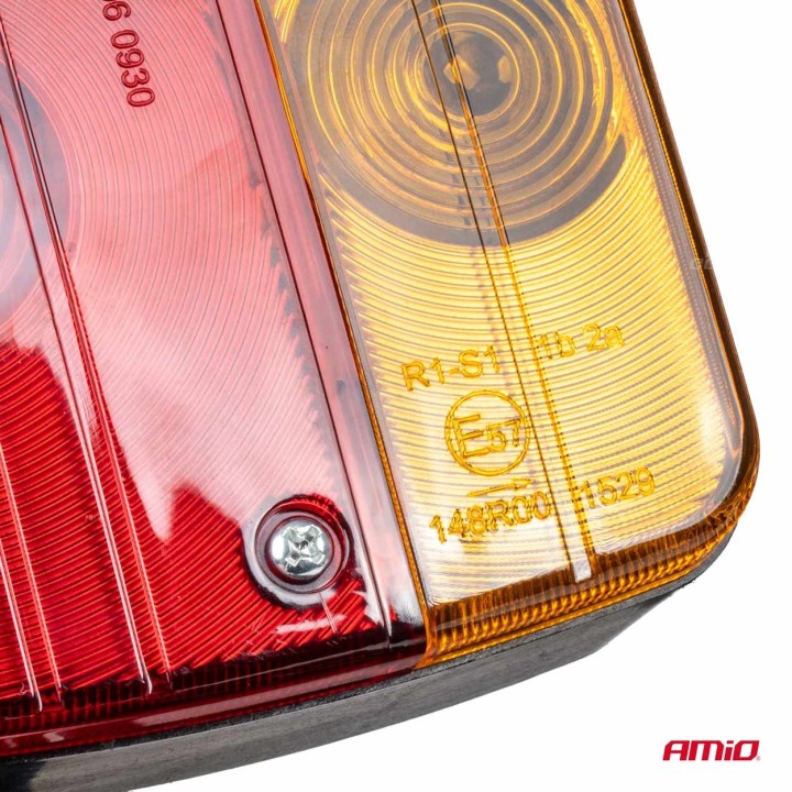 Zestaw świateł lamp do przyczepki na magens AMIO-02095