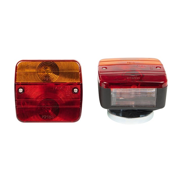 Zestaw lamp do przyczepy samochodowej