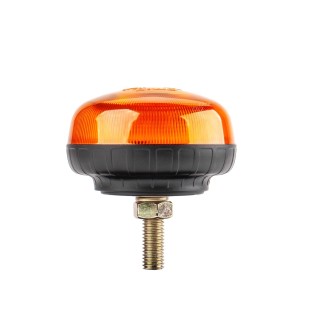 Lampa ostrzegawcza błyskowa mini kogut 18 LED śruba R65 R10 12V 24V W21sb AMIO-02923