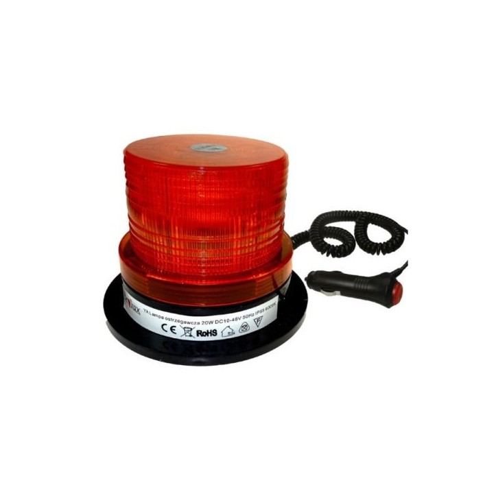 Lampa ostrzegawcza pomarańczowa 20W 10-48V 40LED