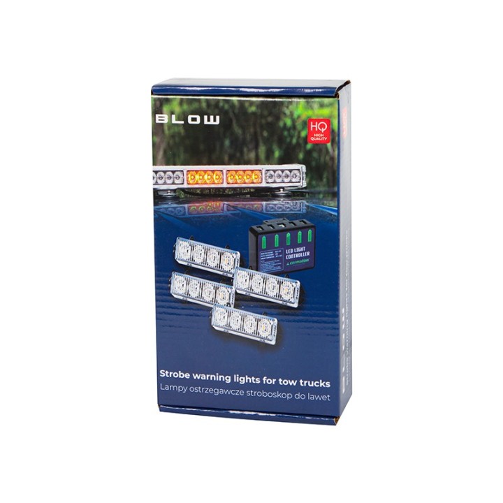 Lampy ostrzegawcze stroboskop