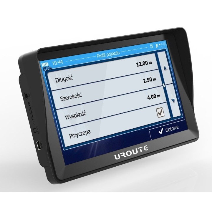 UROUTE 7" 84F8 iGO TRUCK 512MB