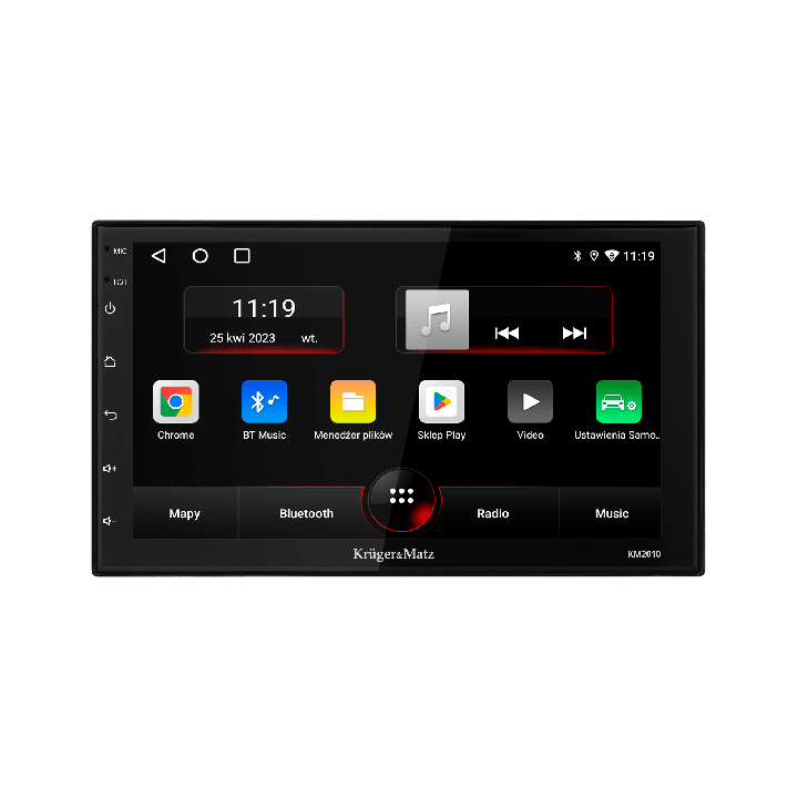 Radio Samochodowe Kruger&Matz KM2010 CarPlay/AndroidAuto