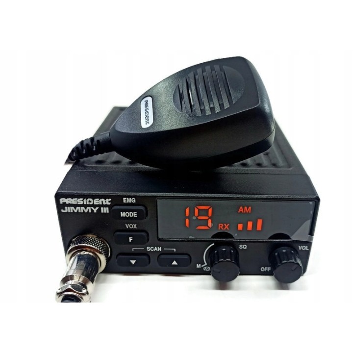 Radio CB President Jimmy III 3 ASC 12V AM FM