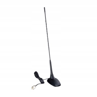 Albrecht CBM-516 antena CB 50cm - dyskretny wygląd jak antena FM, bardzo mocny magnes, długi kabel 4