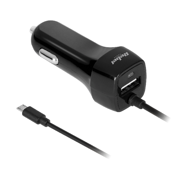 Ładowarka samochodowa Rebel micro USB