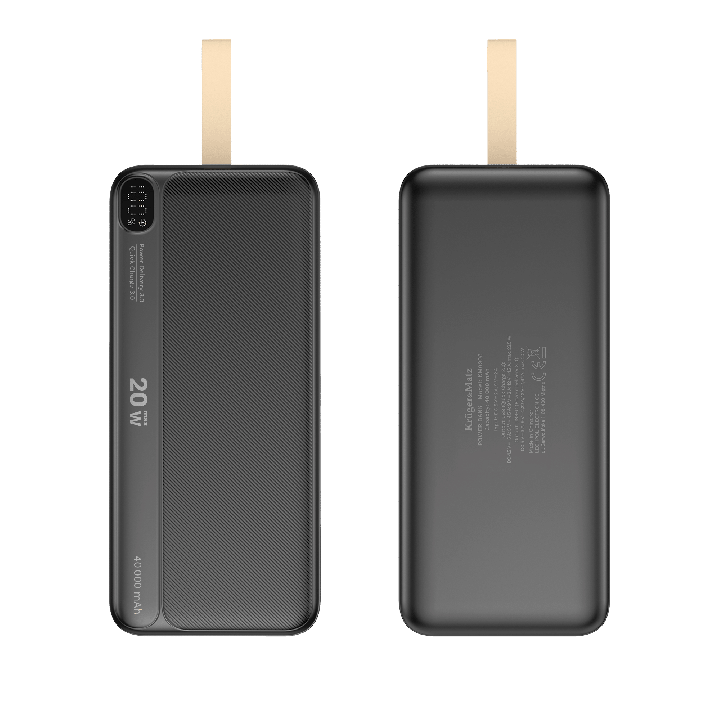 POWER BANK Kruger&Matz 40000 mAh Li-ion z funkcją QC oraz PD