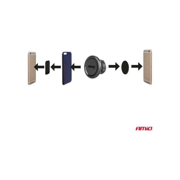 Uchwyt magnetyczny do telefonu z przyssawką długi HOLD-7