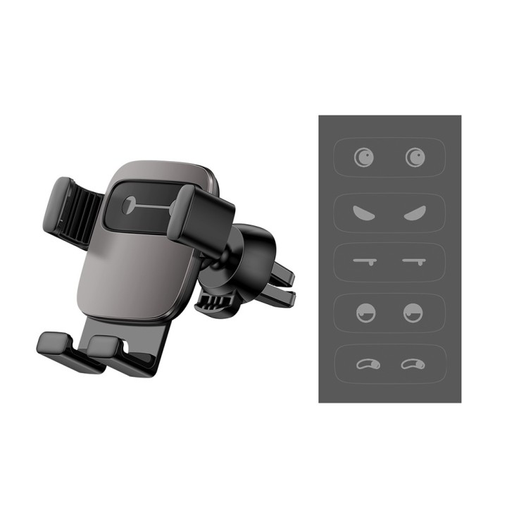 Baseus uchwyt samochodowy Cube grawitacyjny czarny