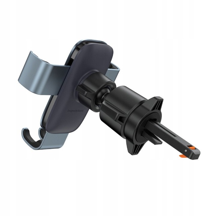 Baseus uchwyt samochodowy Metal Age 3 Gravity Car Mount (Air Vent Version) Space szary