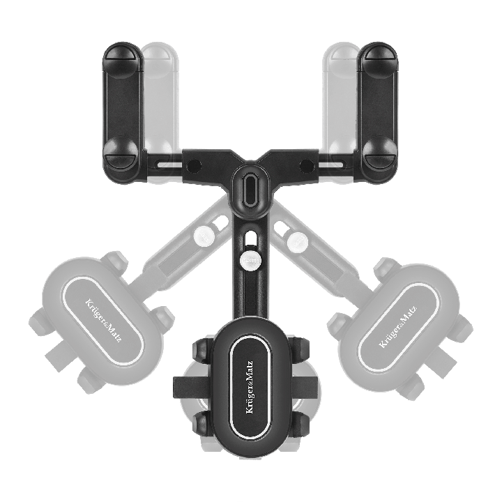 Uniwersalny uchwyt do telefonu Kruger&Matz KM1372 mocowany na lusterko