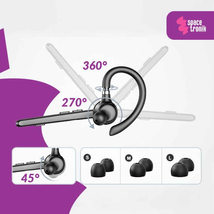 Zestaw słuchawkowy ENC CVC USB-C 500mAh SP-HA01