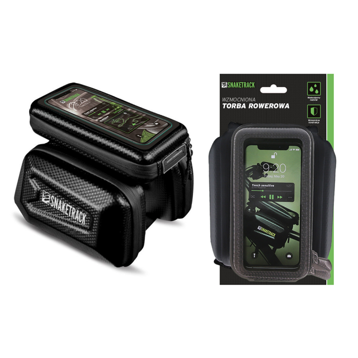 Snake Track torba rowerowa potrójna na ramę ST04