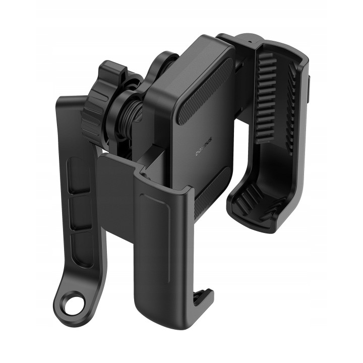 Baseus uchwyt rowerowy GoTrip Series Bike Phone Mount Rearview Mirror Version Cluster czarny