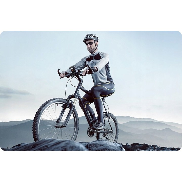 Baseus uchwyt rowerowy QuickGo Series Bike Phone Mount Cluster czarny