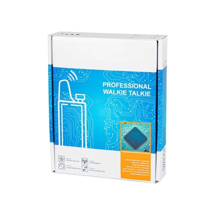 Radiotelefon PMR BF-T6 2W 2szt czarny BAOFENG