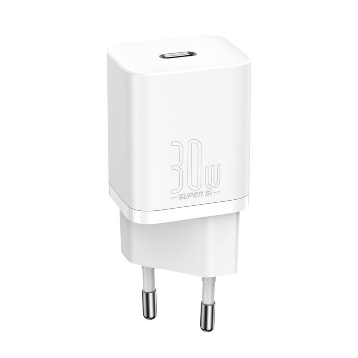Baseus Super Si Quick Charger 1C 30W CCSUP-J02 szybka ładowarka sieciowa z gniazdem USB-C