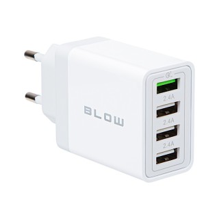 Ładowarka sieciowa gniazdo USBx3 + USB QC 30W