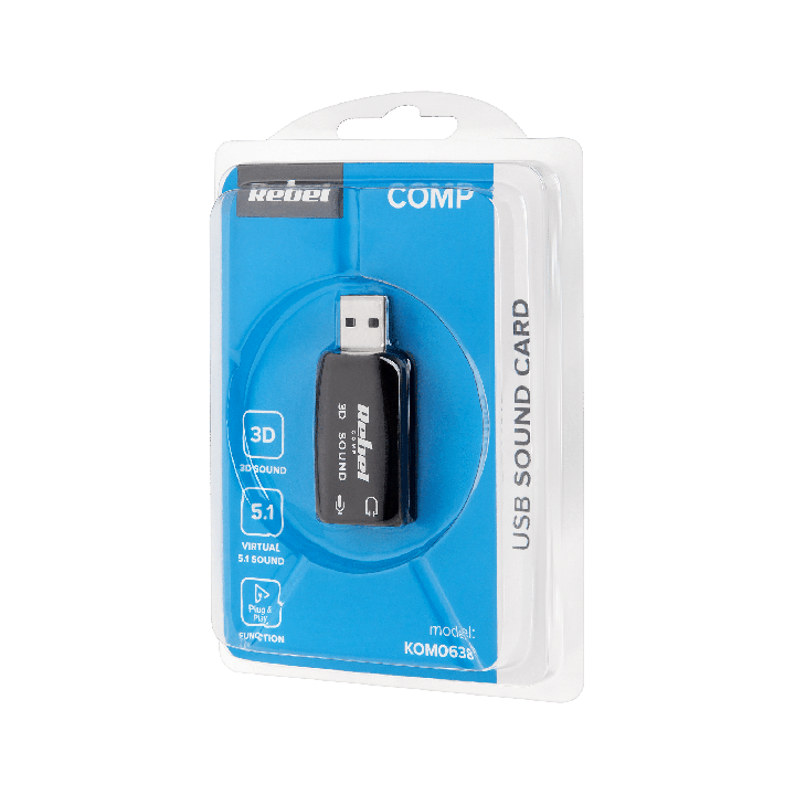 Karta dźwiękowa USB 5.1 Quer