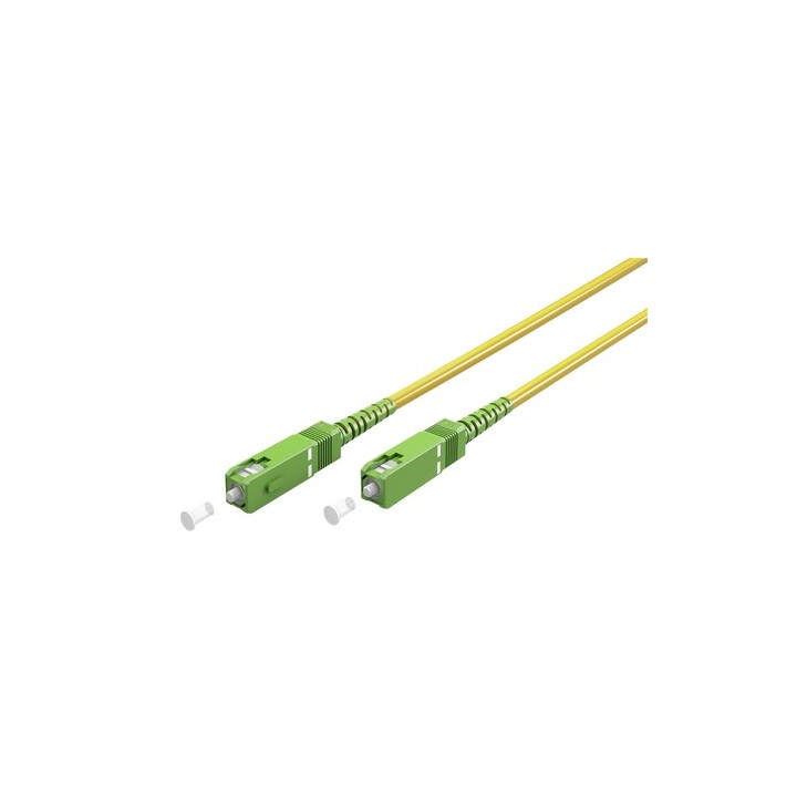 Kabel światłowodowy FOC simplex OS2 SC-APC - SC-APC Goobay 25m