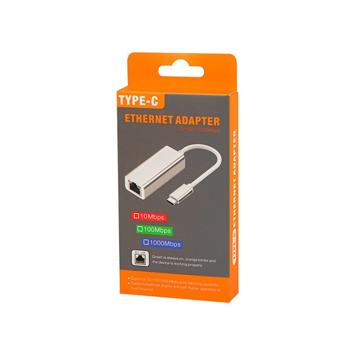 Karta sieciowa USB-C RJ45 kabel K-05