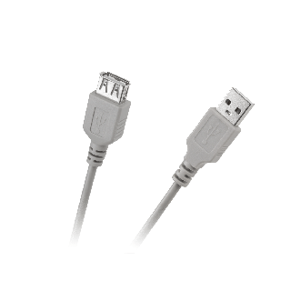Kabel USB typu A wtyk-gniazdo 1,8m