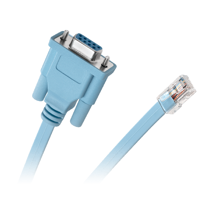 Kabel gniazdo RS232 - wtyk RJ45