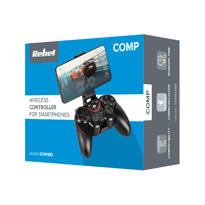 Pad bezprzewodowy Rebel do smartfonów i tabletów