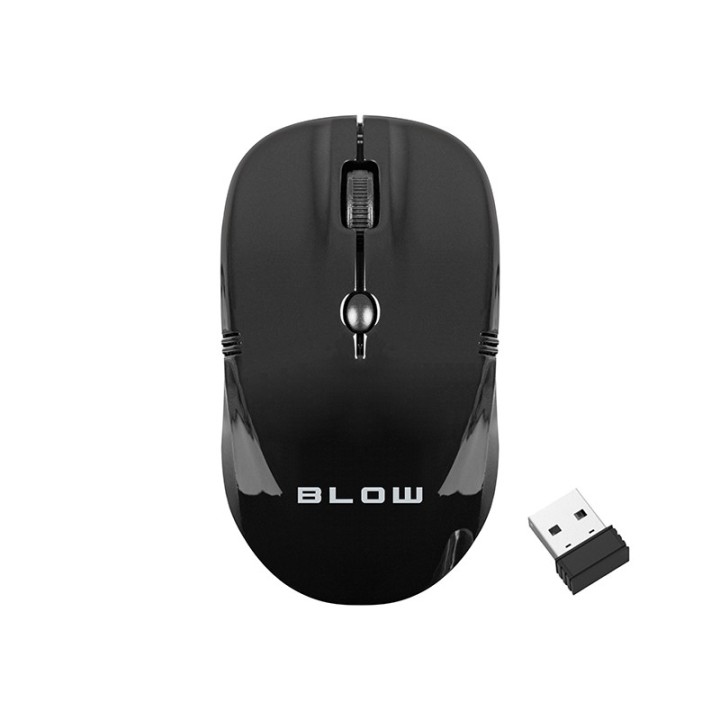 Mysz optyczna bezprzew.BLOW MB-10 czarna