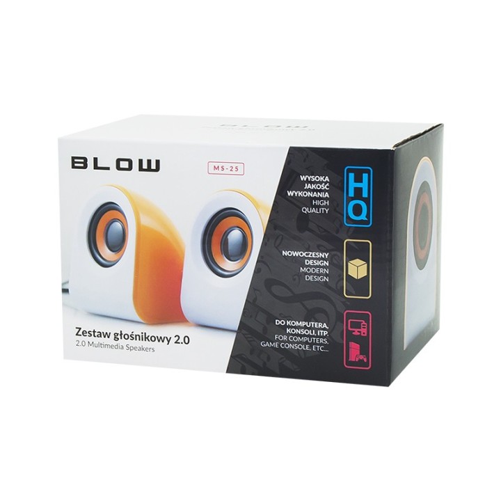 Głośniki komputerowe 2.0 MS-25