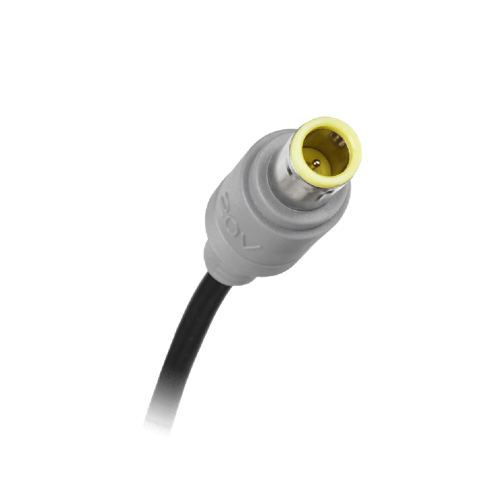 Wtyk 7,9/5,4 (20V/4,5A) sieciowy z kablem do montażu Quer