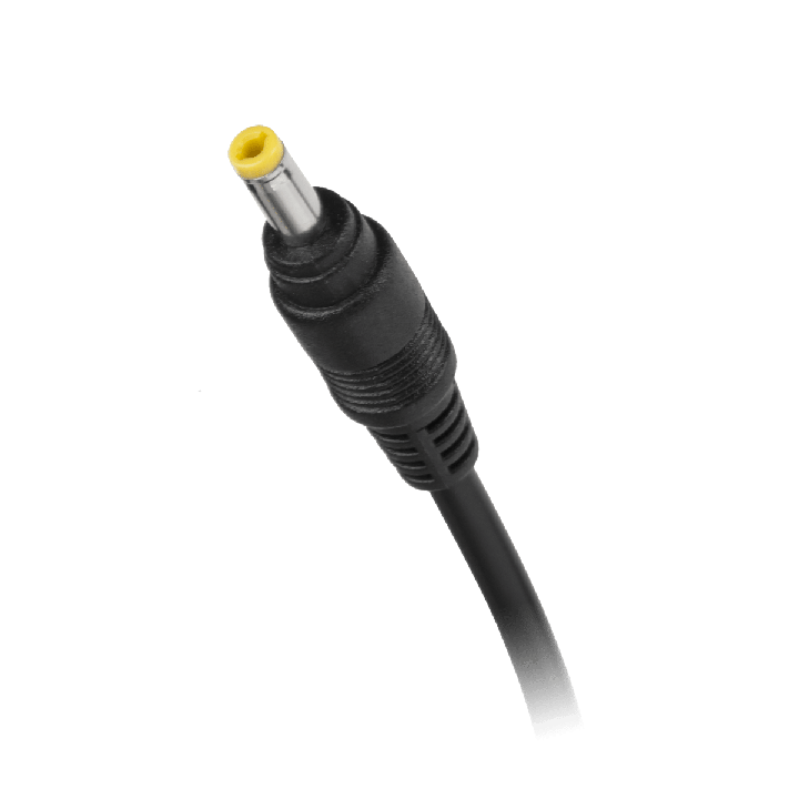 Wtyk 4,0/1,7 (19V/1,58A) sieciowy z kablem do montażu Quer