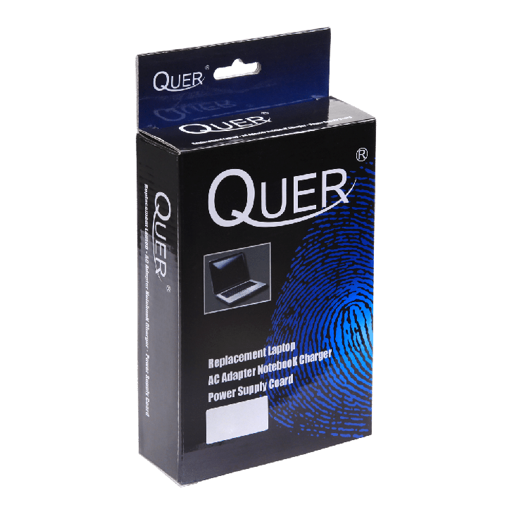 Zasilacz Quer z kablem zasilającym do laptopa HP Compaq 120 W / 18,5 V / 6,5 A / 7,4x5 mm