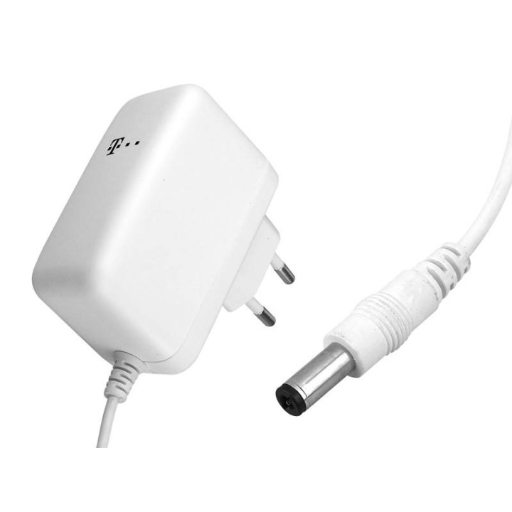 PS Zasilacz do LED 12 V/1 A, DC-5,5/2,5, HQ, biały.