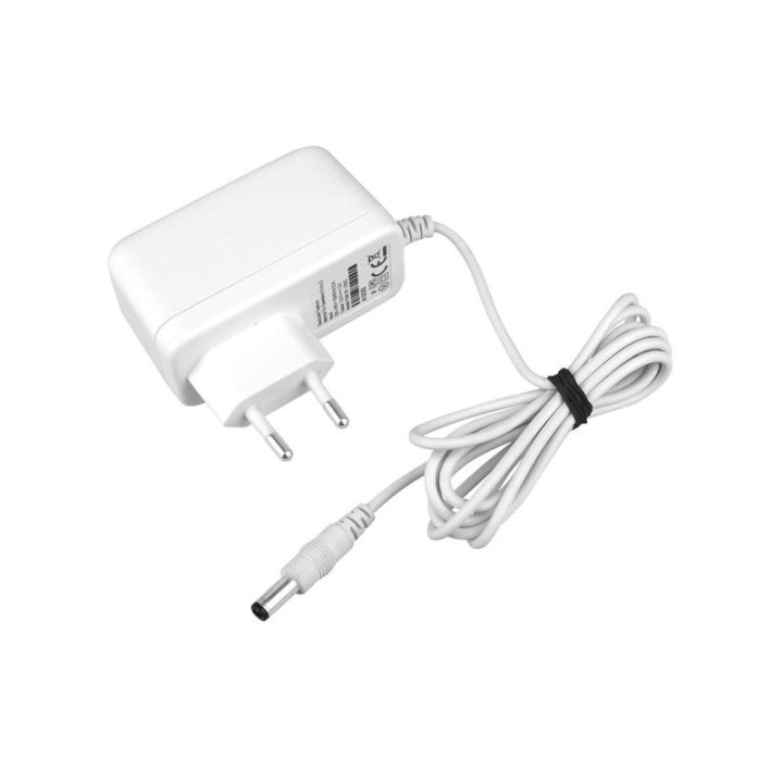 PS Zasilacz do LED 12 V/1 A, DC-5,5/2,5, HQ, biały.