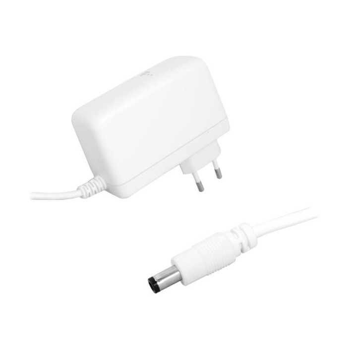 Zasilacz do LED 12V/3A DC-5,5/2,5 HQ, biały.