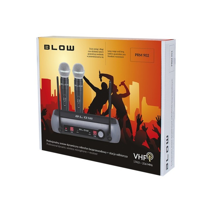 Mikrofon PRM 902 BLOW - 2 mikrofony