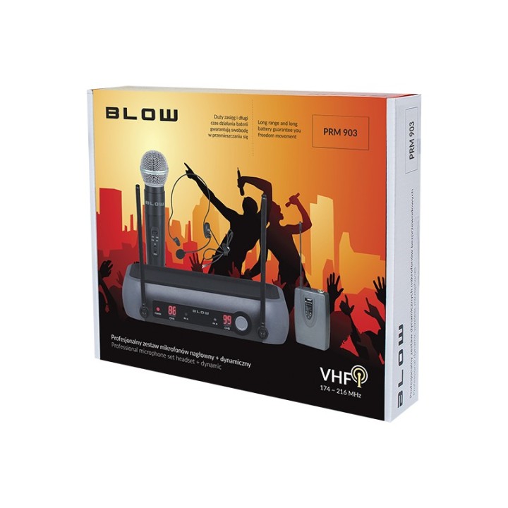 Mikrofon PRM 903 BLOW - 2 mikrofony