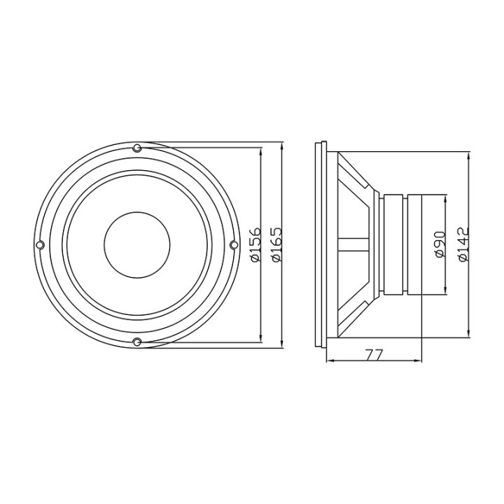 Głośn. BLOW GDN-16 8Ohm