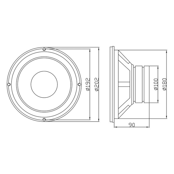Głośn. BLOW GDN-20 8Ohm