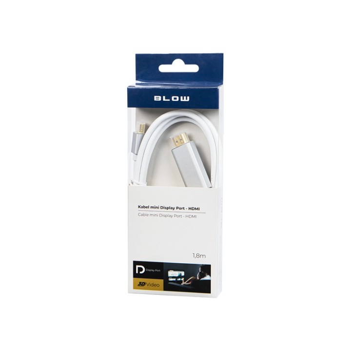 Przył.mini DISPLAY PORT-HDMI 1,8m