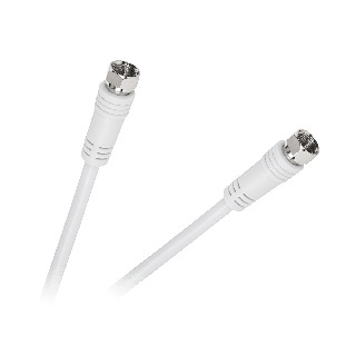 Kabel wtyk F - wtyk F 10m