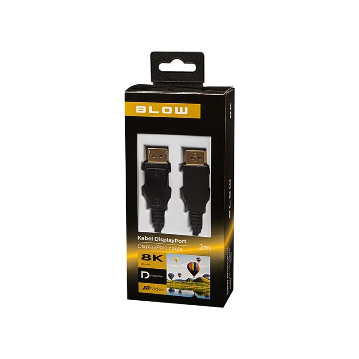 Przyłącze DISPLAY PORT-DISPLAY PORT 2m